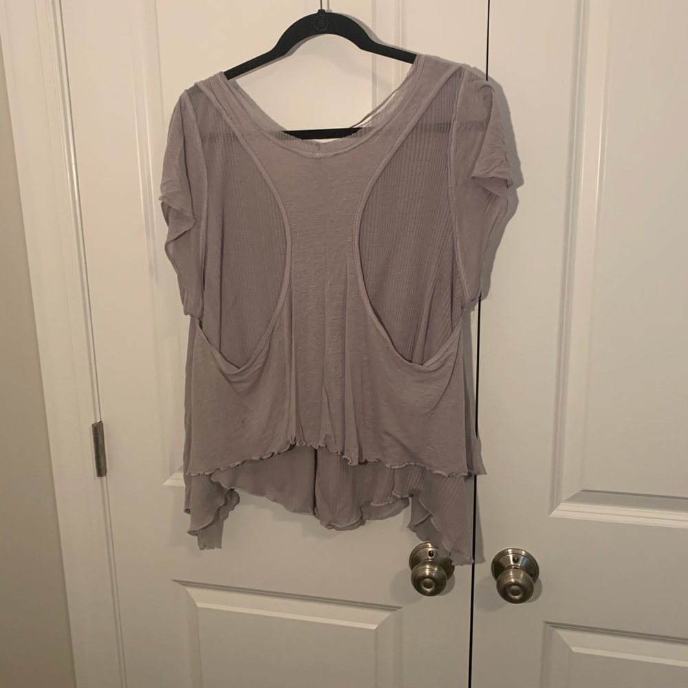 Free People Racerback Layered Shirt - Picture 3 of 9